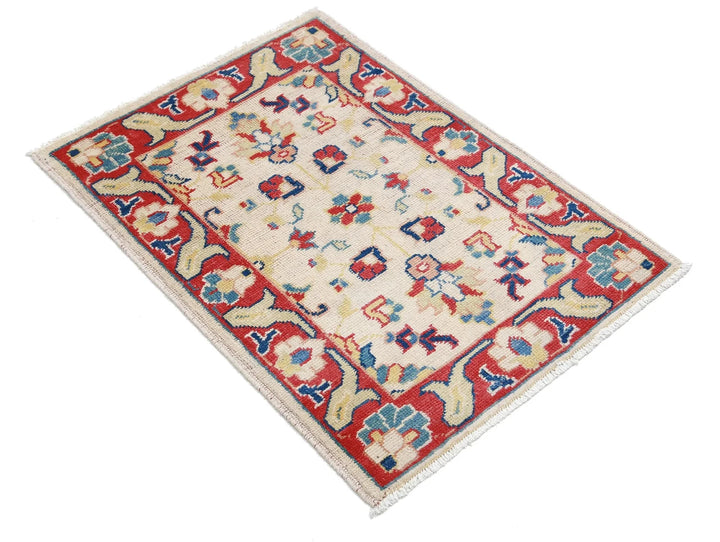 Afghan Ziegler Rug 2' 0" x 2' 9" Hand-Knotted | No. AT70783