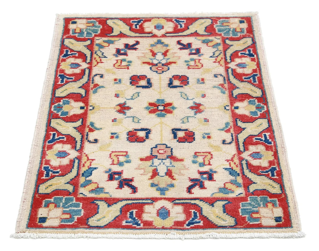 Afghan Ziegler Rug 2' 0" x 2' 9" Hand-Knotted | No. AT70783