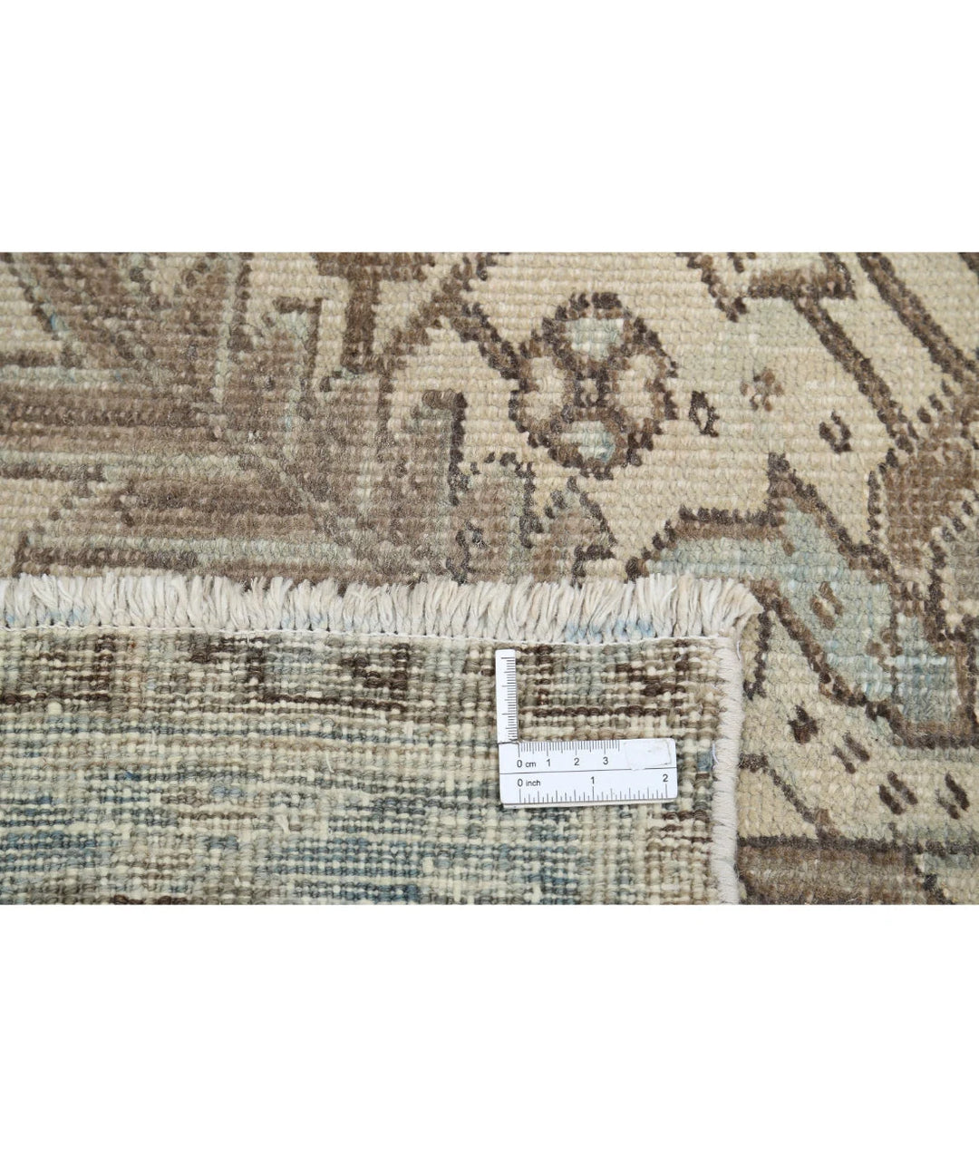Persian Heriz Rug 6' 10" x 8' 4" Hand-Knotted | No. AT70895