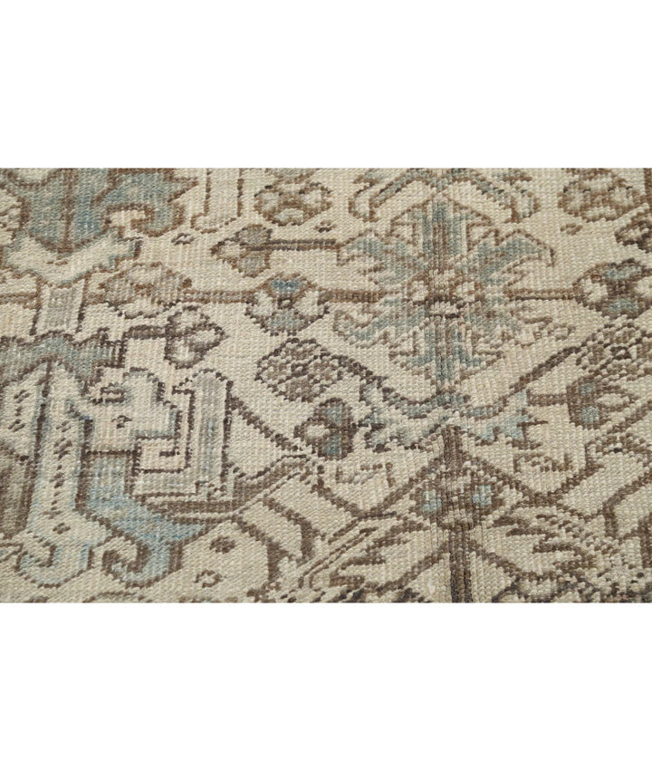 Persian Heriz Rug 6' 10" x 8' 4" Hand-Knotted | No. AT70895