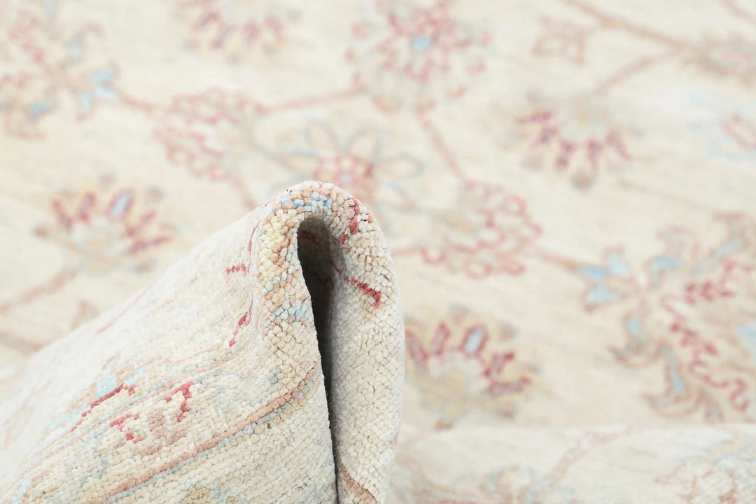 Afghan Serenity Rug 5' 7" x 7' 4" Hand-Knotted | No. AT70983