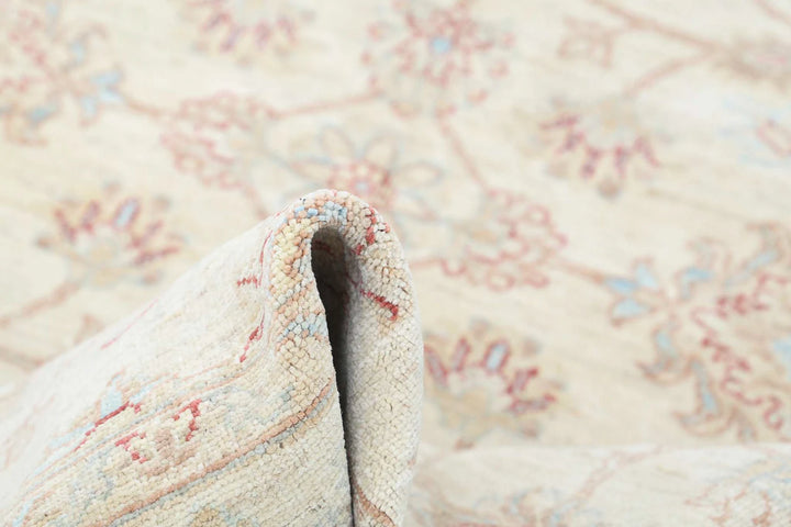 Afghan Serenity Rug 5' 7" x 7' 4" Hand-Knotted | No. AT70983