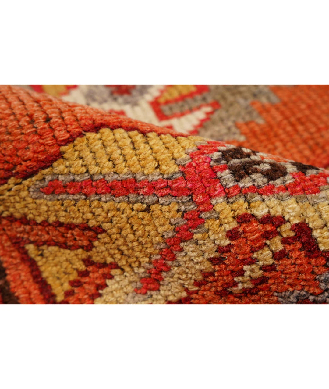 Turkish Herki Vintage Rug 2' 11" x 10' 10" Hand-Knotted | No. AT71025