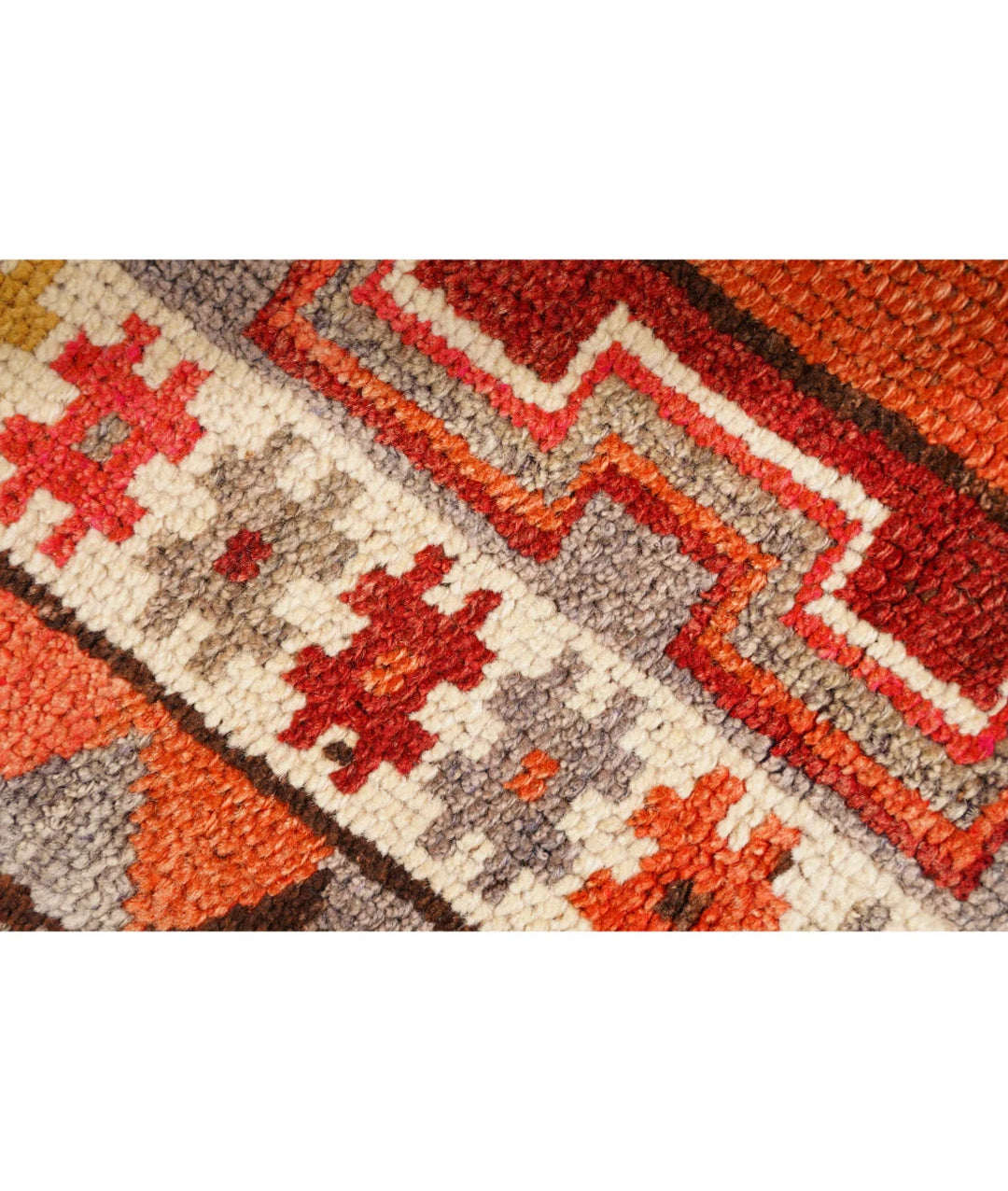 Turkish Herki Vintage Rug 2' 11" x 10' 10" Hand-Knotted | No. AT71025