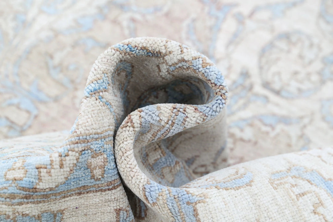 Afghan Serenity Rug 6' 3" x 9' 1" Hand-Knotted | No. AT71143