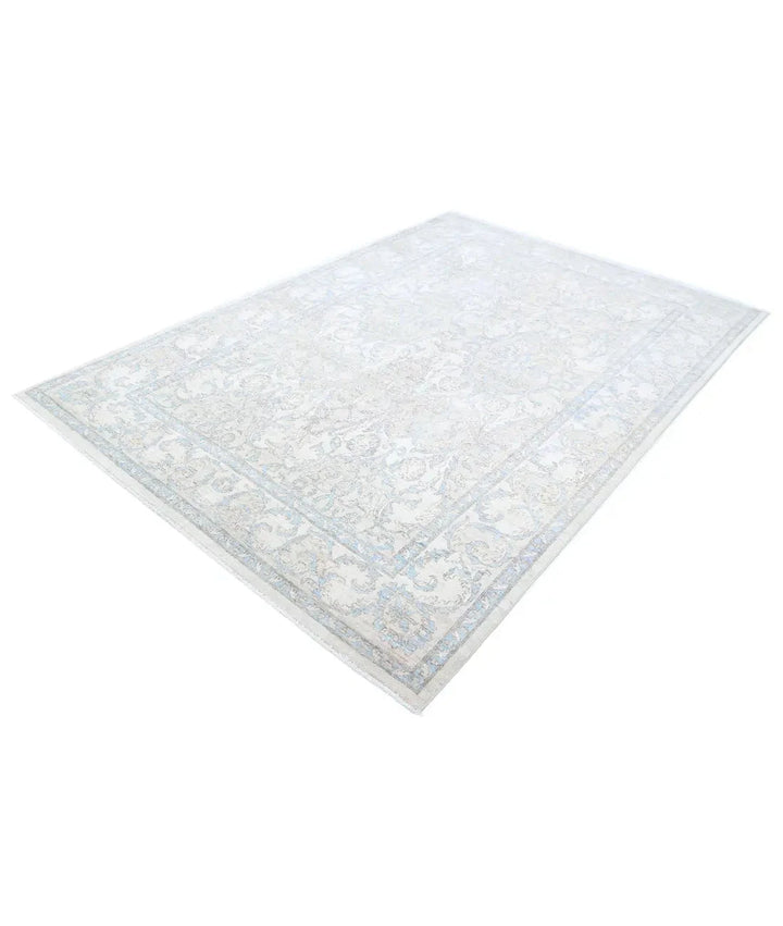 Afghan Serenity Rug 6' 3" x 9' 1" Hand-Knotted | No. AT71143
