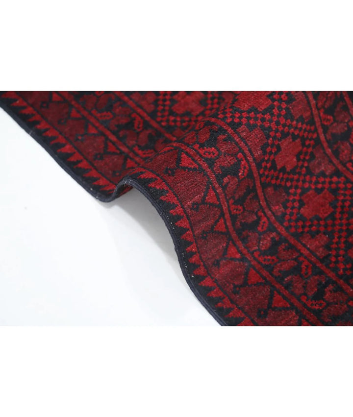 Afghan Khal Muhammadi Rug 8' 2" x 10' 11" Hand-Knotted | No. AT71182