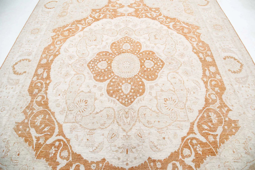 Afghan Ariana Rug 8' 8" x 12' 9" Hand-Knotted | No. AT71280
