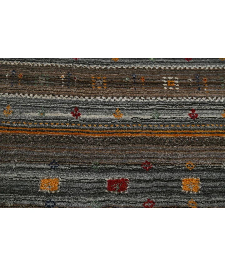 Ivory Indian Oriental Rug 3' 0" x 5' 3" Hand-Knotted | No. AT71369