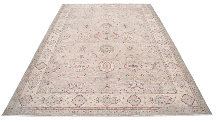 Afghan Serenity Rug 6' 9" x 9' 0" Hand-Knotted | No. AT71405