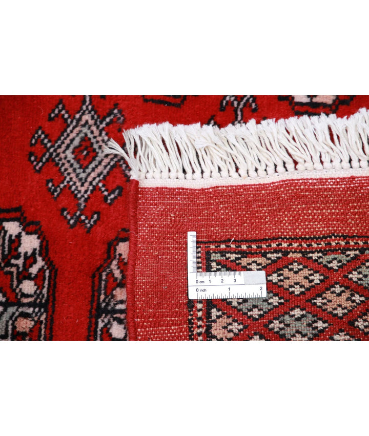 Pakistani Bokhara Rug 10' 2" x 14' 5" Hand-Knotted | No. AT71485