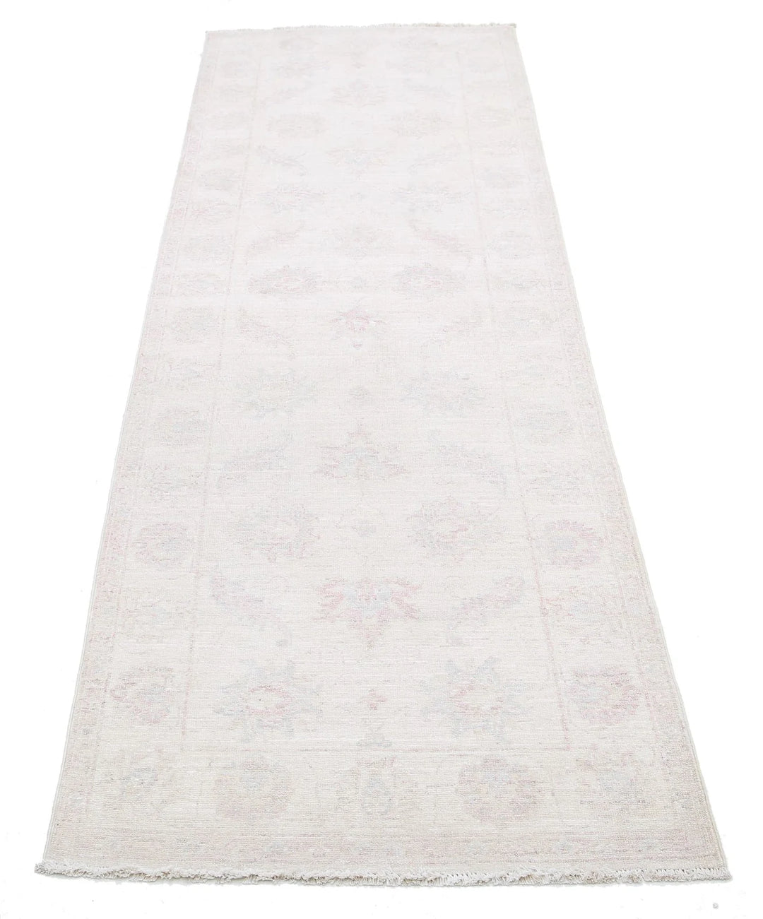 Afghan Runner Rug 2' 7" x 8' 7" Hand-Knotted | No. AT71590