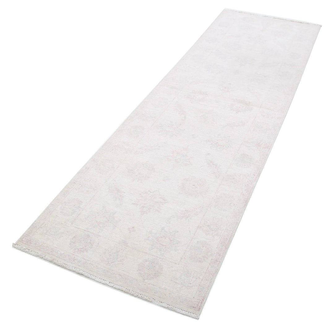 Afghan Runner Rug 2' 7" x 8' 7" Hand-Knotted | No. AT71590