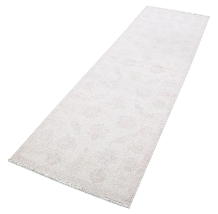 Afghan Runner Rug 2' 7" x 8' 7" Hand-Knotted | No. AT71590
