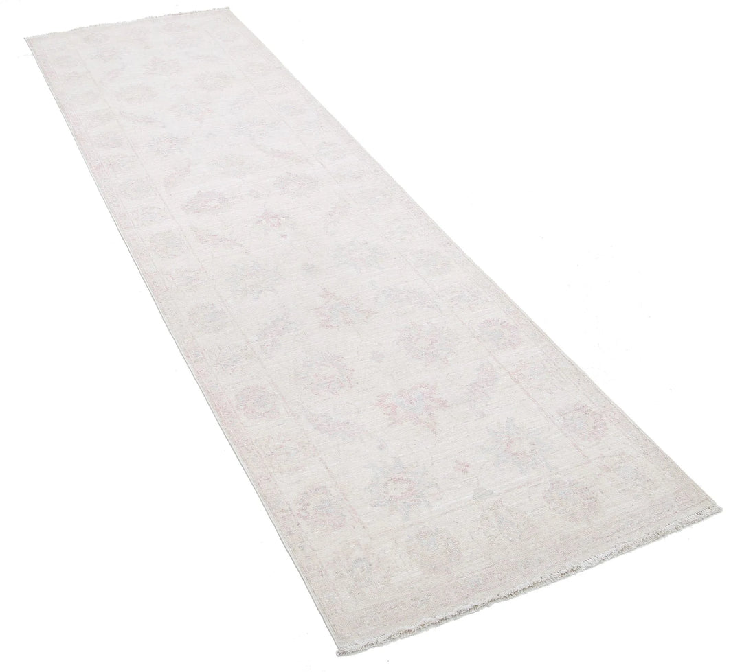 Afghan Runner Rug 2' 7" x 8' 7" Hand-Knotted | No. AT71590