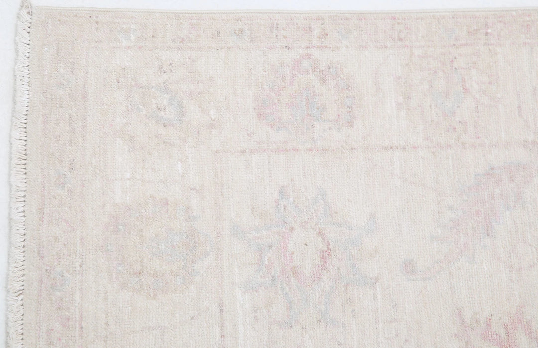 Afghan Runner Rug 2' 7" x 8' 7" Hand-Knotted | No. AT71590