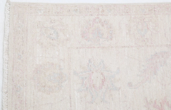 Afghan Runner Rug 2' 7" x 8' 7" Hand-Knotted | No. AT71590