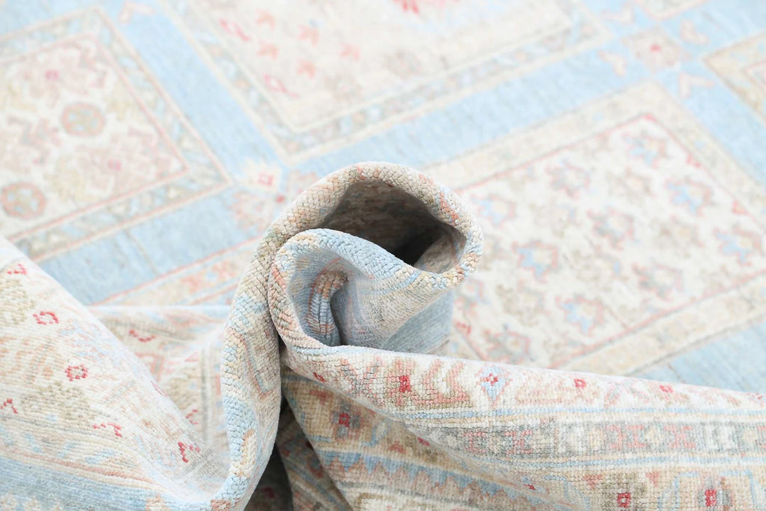 Afghan Serenity Rug 5' 7" x 7' 11" Hand-Knotted | No. AT71705