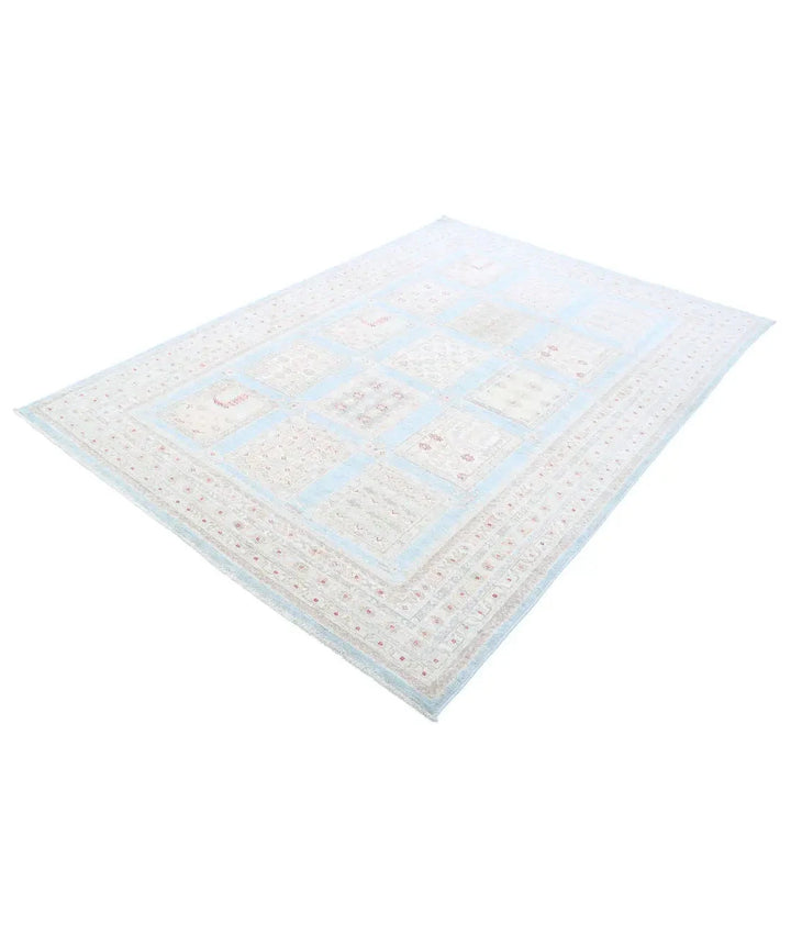 Afghan Serenity Rug 5' 7" x 7' 11" Hand-Knotted | No. AT71705