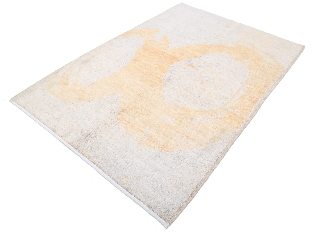 Afghan Tribal Rug 5' 1" x 7' 5" Hand-Knotted | No. AT71713