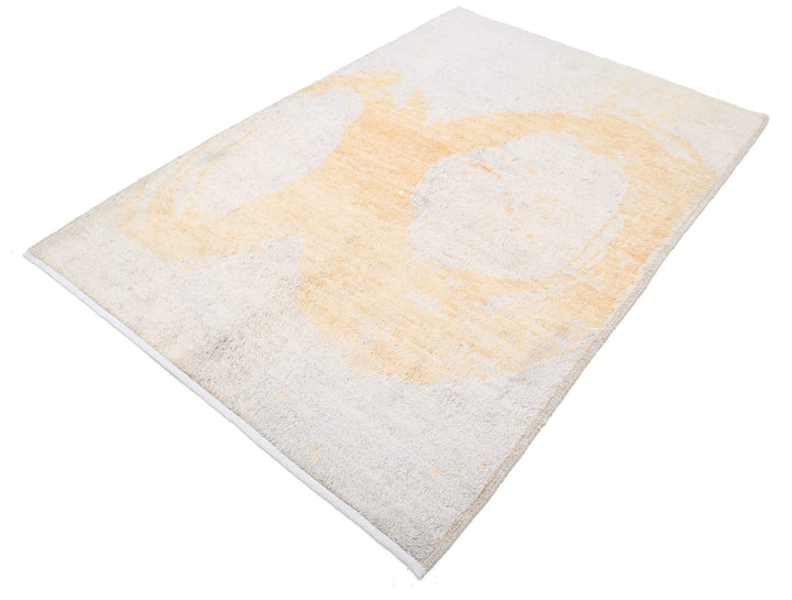 Afghan Tribal Rug 5' 1" x 7' 5" Hand-Knotted | No. AT71713