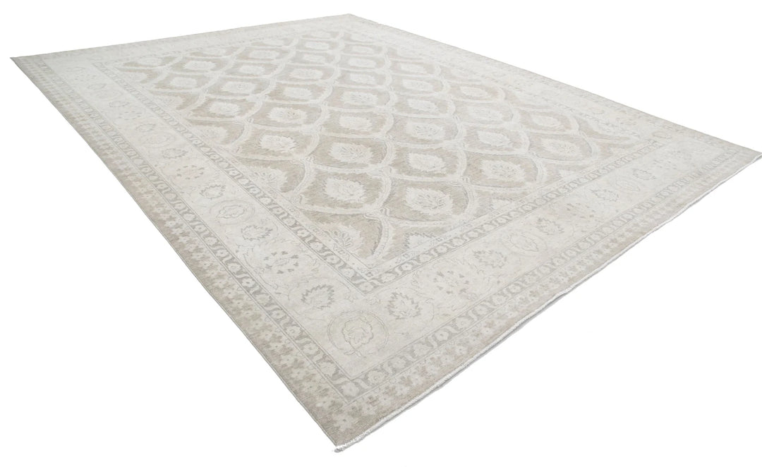 Afghan Serenity Rug 11' 11" x 15' 2" Hand-Knotted | No. AT71732