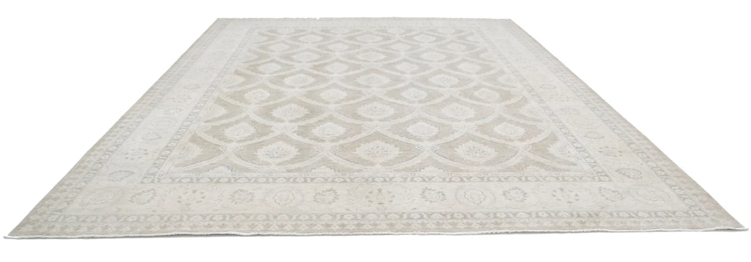 Afghan Serenity Rug 11' 11" x 15' 2" Hand-Knotted | No. AT71732