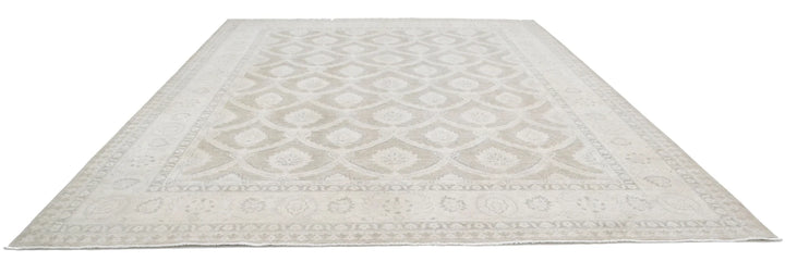 Afghan Serenity Rug 11' 11" x 15' 2" Hand-Knotted | No. AT71732