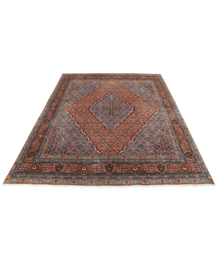 Persian Bijar Rug 6' 4" x 7' 9" Hand-Knotted | No. AT71796