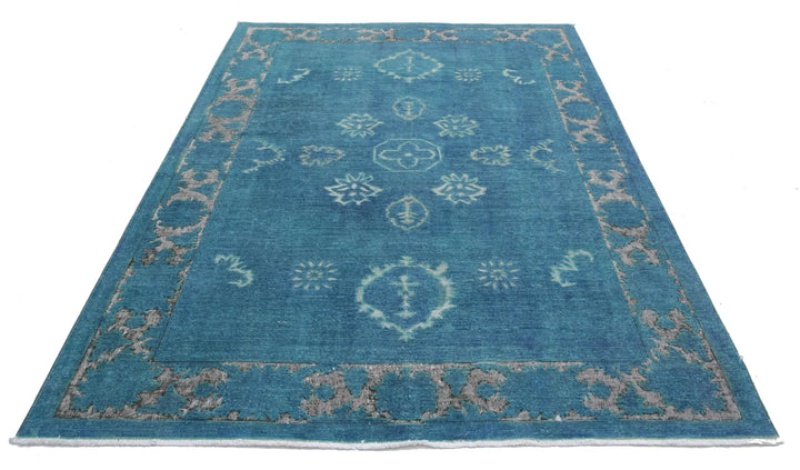 Afghan Oriental Rug 5' 11" x 8' 6" Hand-Knotted | No. AT71893