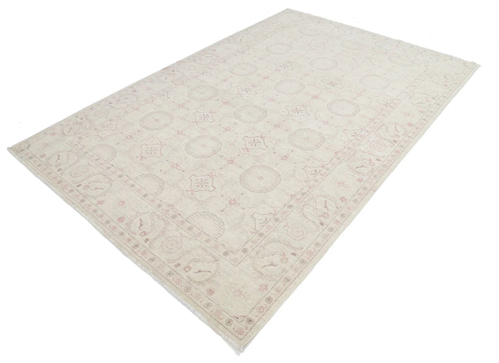 Afghan Serenity Rug 5' 9" x 8' 11" Hand-Knotted | No. AT71922
