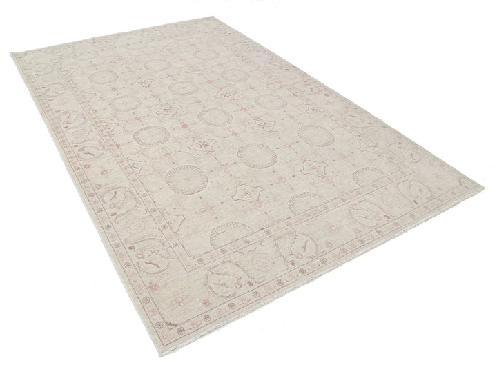 Afghan Serenity Rug 5' 9" x 8' 11" Hand-Knotted | No. AT71922