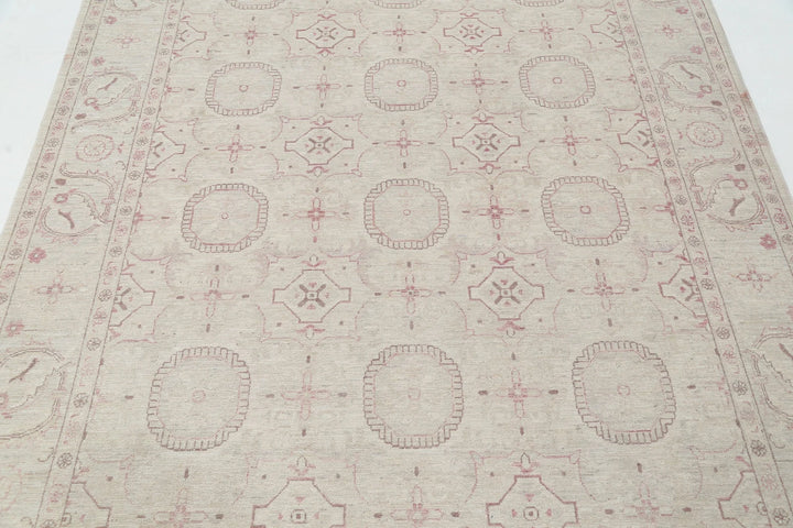 Afghan Serenity Rug 5' 9" x 8' 11" Hand-Knotted | No. AT71922