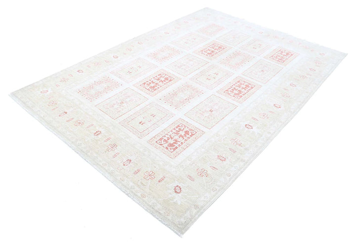 Afghan Serenity Rug 5' 6" x 8' 0" Hand-Knotted | No. AT71996