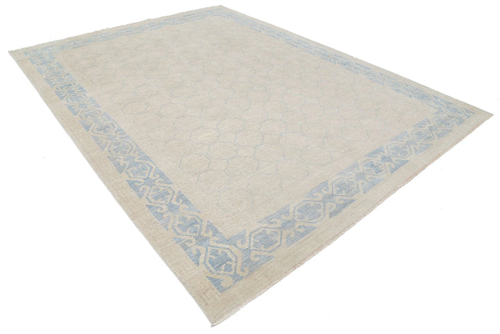 Afghan Khotan Rug 8' 8" x 11' 6" Hand-Knotted | No. AT71998