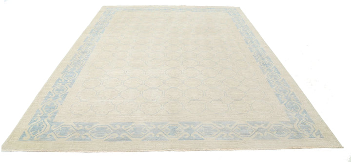 Afghan Khotan Rug 8' 8" x 11' 6" Hand-Knotted | No. AT71998