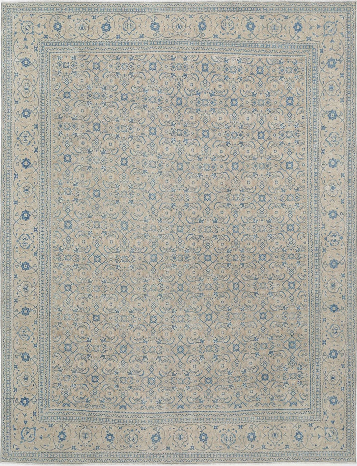 Persian Tabriz Rug 10' 0" x 13' 1" Hand-Knotted | No. AT72085
