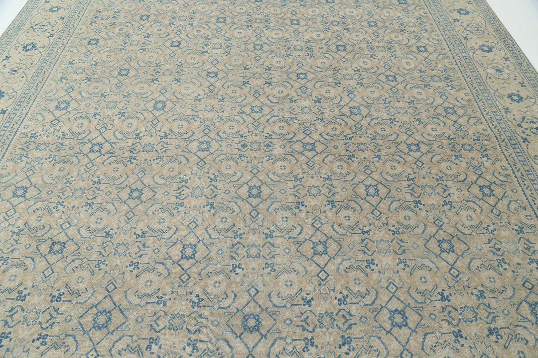 Persian Tabriz Rug 10' 0" x 13' 1" Hand-Knotted | No. AT72085