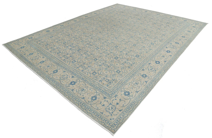 Persian Tabriz Rug 10' 0" x 13' 1" Hand-Knotted | No. AT72085