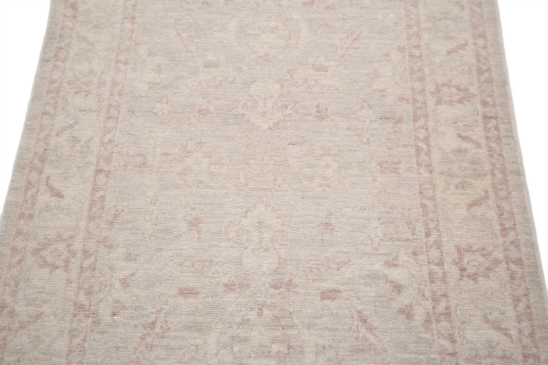 Afghan Serenity Rug 2' 7" x 3' 11" Hand-Knotted | No. AT72138
