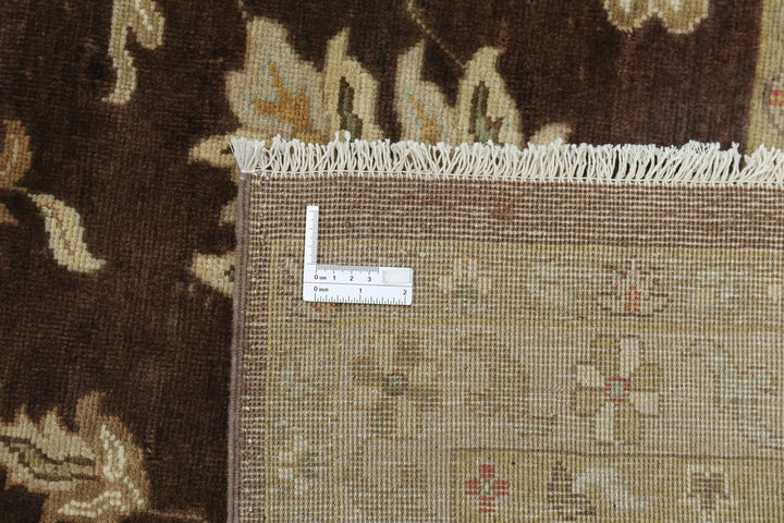 Ivory Indian Ziegler Rug 11' 9" x 17' 6" Hand-Knotted | No. AT722515