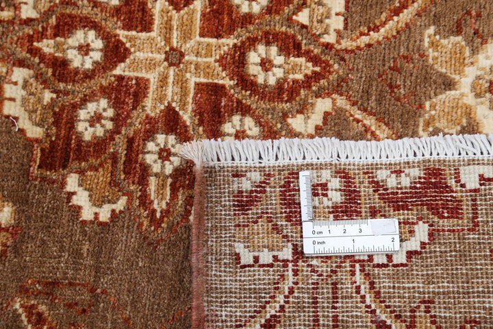 Afghan Oriental Rug 8' 0" x 9' 8" Hand-Knotted | No. AT72316