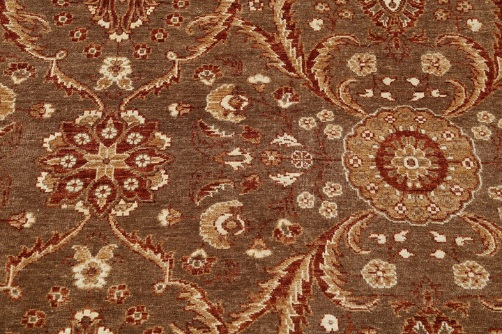 Afghan Oriental Rug 8' 0" x 9' 8" Hand-Knotted | No. AT72316