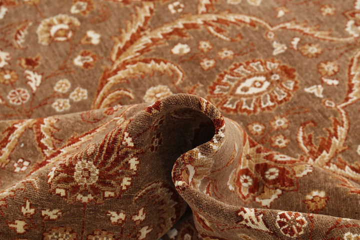 Afghan Oriental Rug 8' 0" x 9' 8" Hand-Knotted | No. AT72316