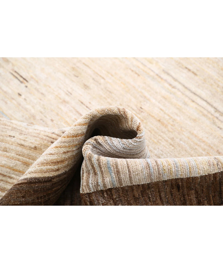 Afghan Modcar Rug 6'3" x 9'3" Hand-Knotted | No. AT72357