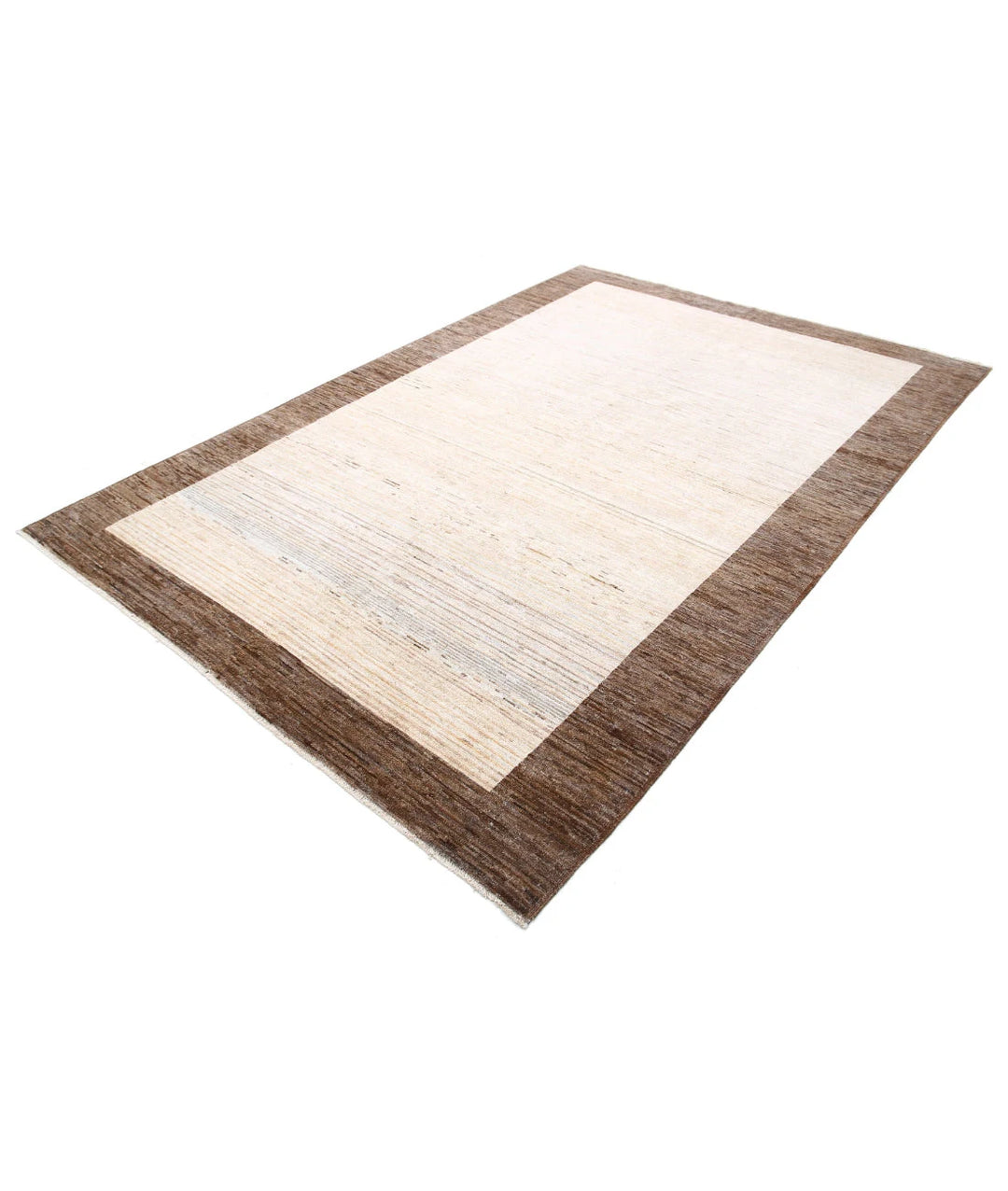 Afghan Modcar Rug 6'3" x 9'3" Hand-Knotted | No. AT72357