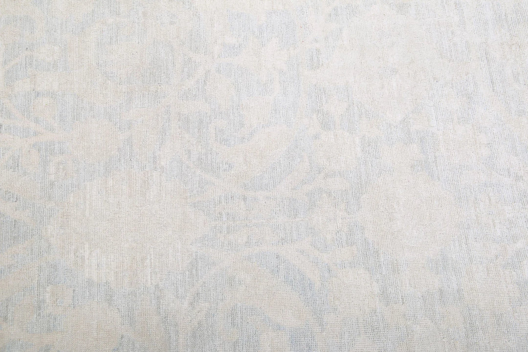 Afghan Tabriz Rug 17' 10" x 25' 1" Hand-Knotted | No. AT72418