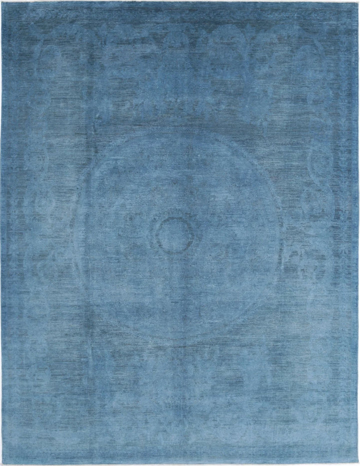 Afghan Overdye Rug 7' 8" x 10' 1" Hand-Knotted | No. AT72434