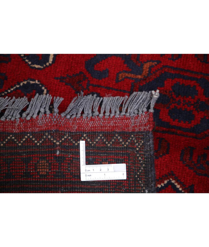 Afghan Khal Muhammadi Rug 4' 4" x 6' 7" Hand-Knotted | No. AT72465