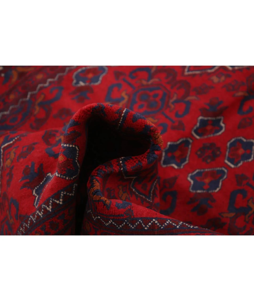 Afghan Khal Muhammadi Rug 4' 4" x 6' 7" Hand-Knotted | No. AT72465